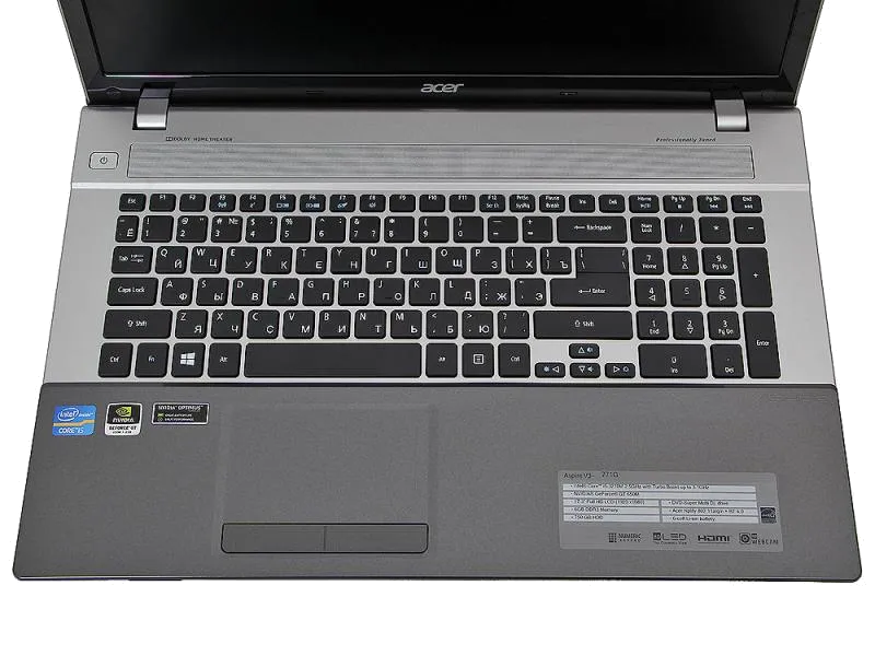 Установка драйверов Acer Aspire V3-771G