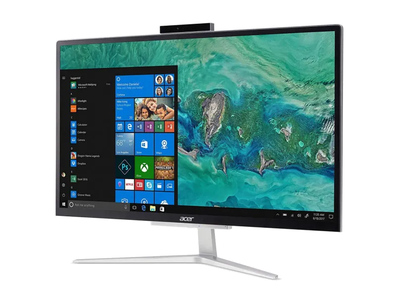 Замена видеоадаптера (видеокарты) Acer C22-820 [DQ.BCKER.012]