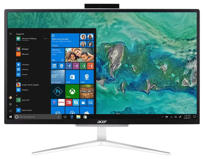 Замена видеоадаптера (видеокарты) Acer C22-820 DQ.BCMER.004